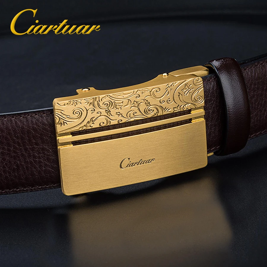 Новый дизайн 2020 высококачественный мужской ремень из натуральной кожи роскошный
