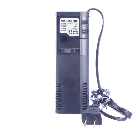 HJ-611B SUNSUN мини-строительный внутренний погружной фильтр кислородный насос для аквариума с рыбками, черепахами, водными рыбками, черепашками, водными растениями, Аквариумом - Цвет: HJ-611B