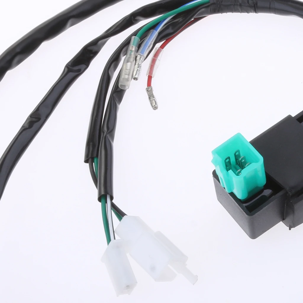 Жгут жгута проводов Kill Switch катушка зажигания 5 Pin CDI для 110cc 125cc 140cc Pit Dirt Bike| |