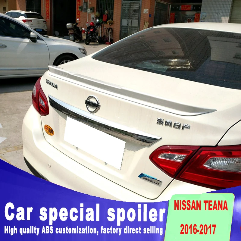 Новый дизайн для nissan altima 2016 2017 года teana цвет краски или праймер задний багажник