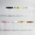 Дорожный пустой прозрачный фотоальбом 20x250 г, 250 куб. См, 8,3 унций, конатинер для домашних животных, инструменты для макияжа, алюминиевая крышка, тяжелая стена