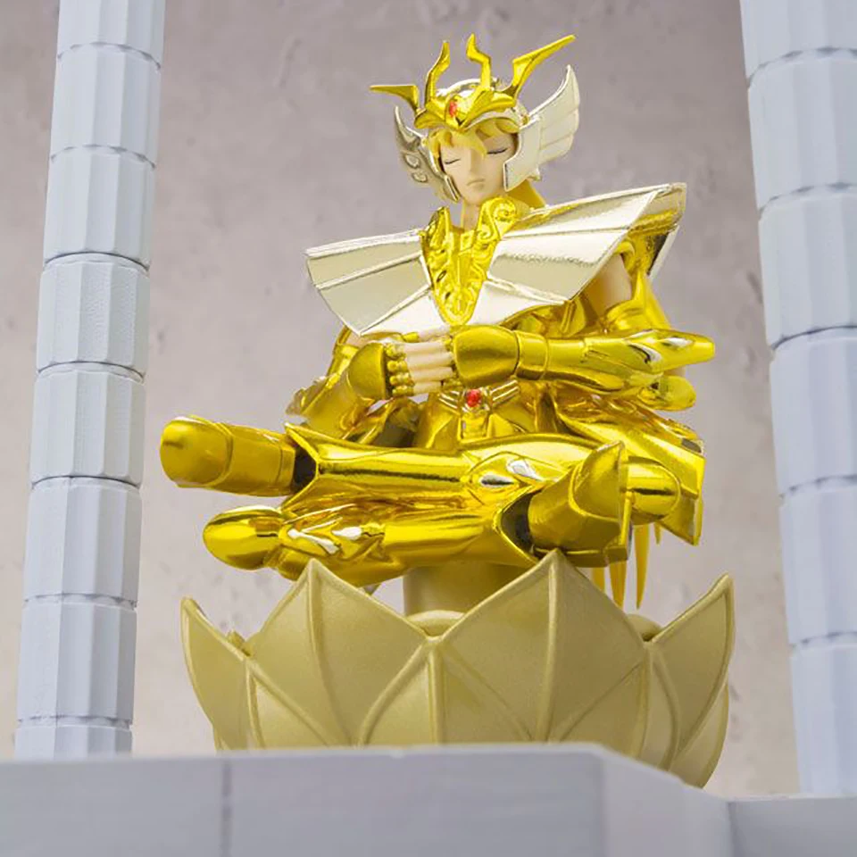 Оригинальный Bandai Saint Seiya D.D.PANORAMATION Gold Saga Shaka ПВХ фигурка модель игрушки DDP подарок |