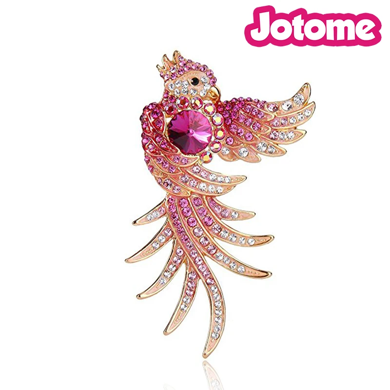 Высокое качество женский фиолетовый розовый кристалл горного хрусталя Эмаль