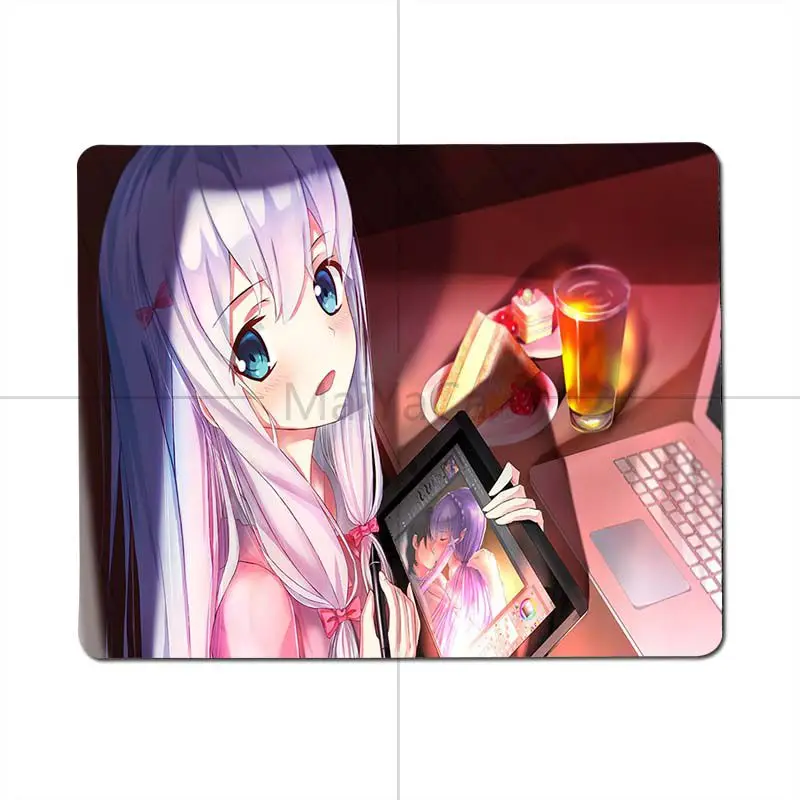 MaiYaCa Boy Gift Pad Eromanga sensei Izumi Sagir kawaii Girls mouse pad anime Laptop PC Mice Mat gaming Mousepad | Компьютеры и офис