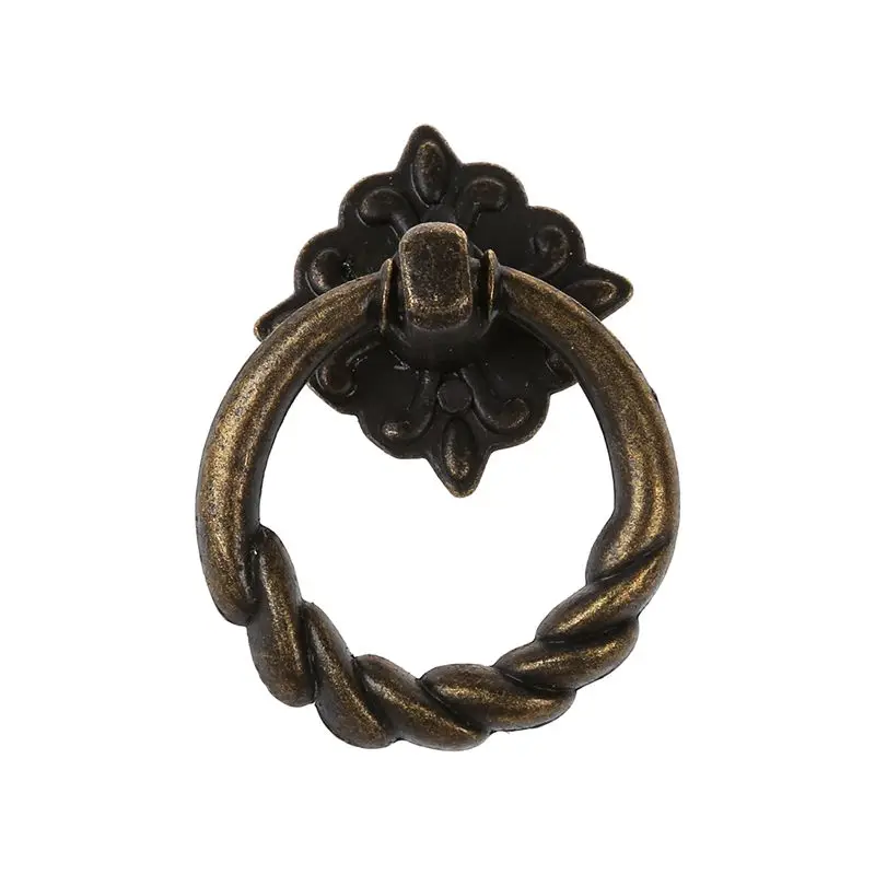 2 шт. винтажная ручка для шкафа ящика комода с винтами-античная латунь |