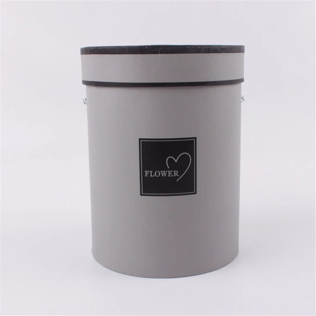 Новейшие ручные Круглые Цветочные букет коробки живые вазы Цветочная коробка