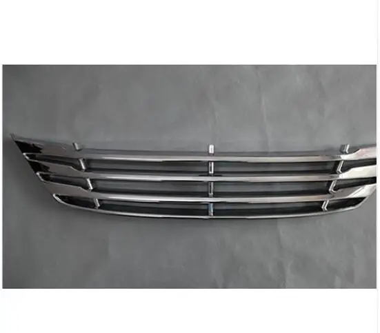 Для hyundai Tuson IX35 Tucson 2010 2011 2012 2013 ABS Хромированная передняя решетка Центр Гриль накладка