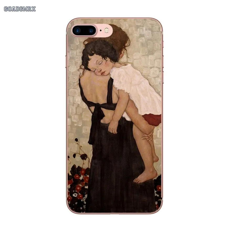 Прозрачный мягкий чехол для Huawei P Smart P8 P9 P10 Lite Y6 Y7 Y9 Prime Pro 2017 2018 2019 Gustav Klimt The Kiss Art |