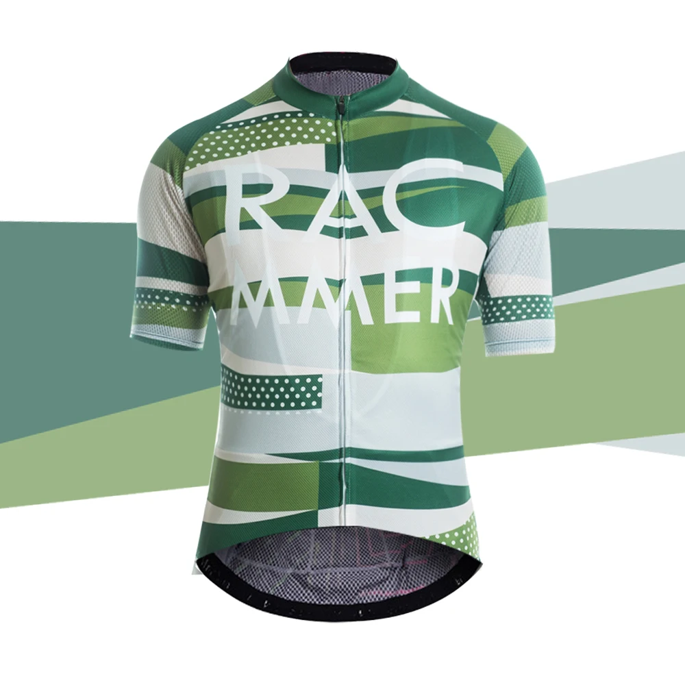 Racmmer 2018 быстросохнущая велосипедная майка летняя Мужская Mtb короткая одежда Ropa