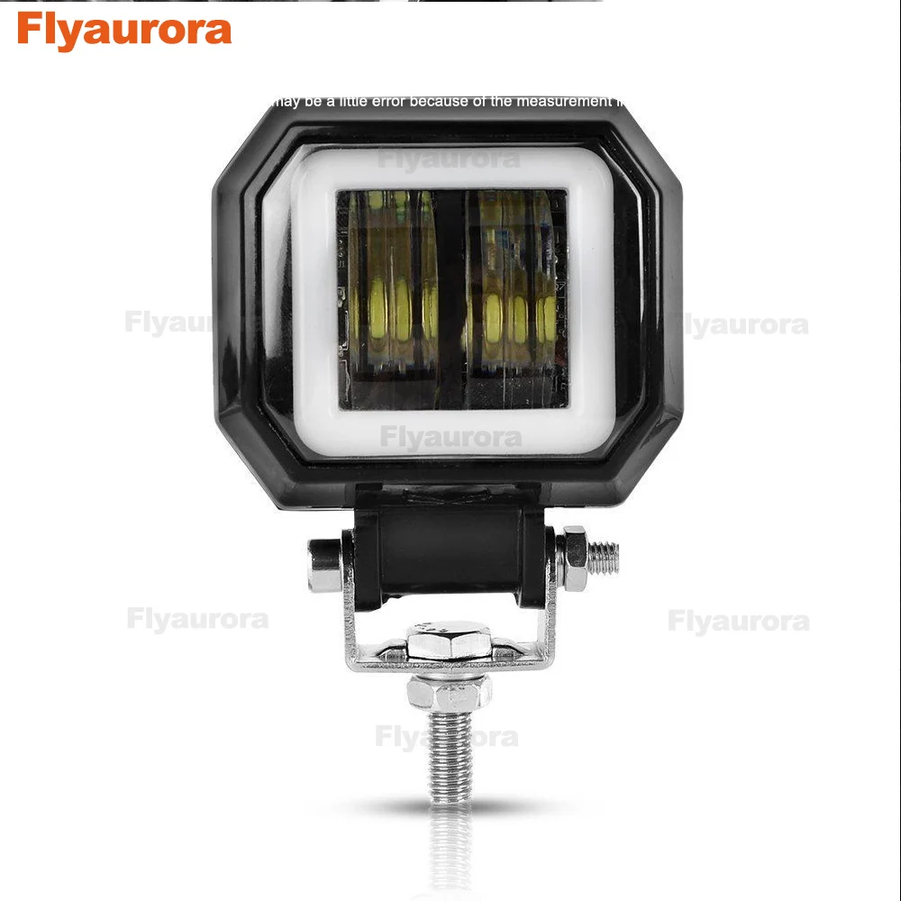 

Светодиодный противотуманный светильник 3 дюйма 40 Вт с кронштейном, Круглый Рабочий СВЕТОДИОДНЫЙ светильник для Jeep wrangler, мотоциклетный светодиодный противотуманный светильник Flyaurora