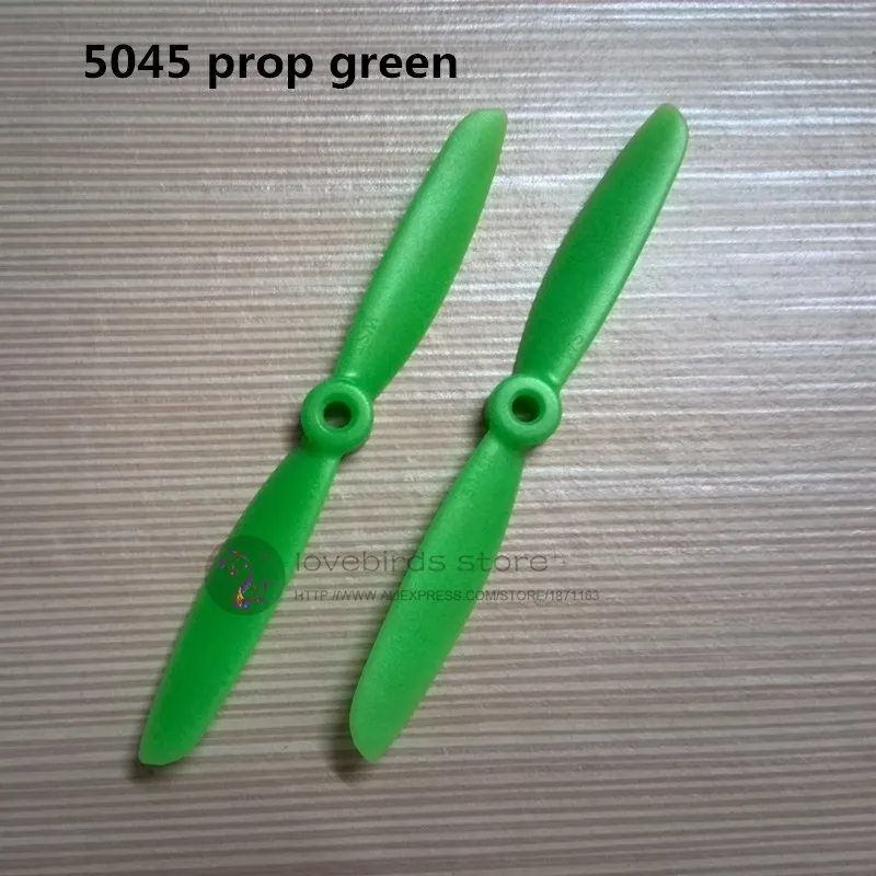 100 pairs 5045 propellers ABS 5*4.5 inch 2 blades(CW/CCW) for DIY mini race drones QAV250/ZMR250 quadcopter | Игрушки и хобби