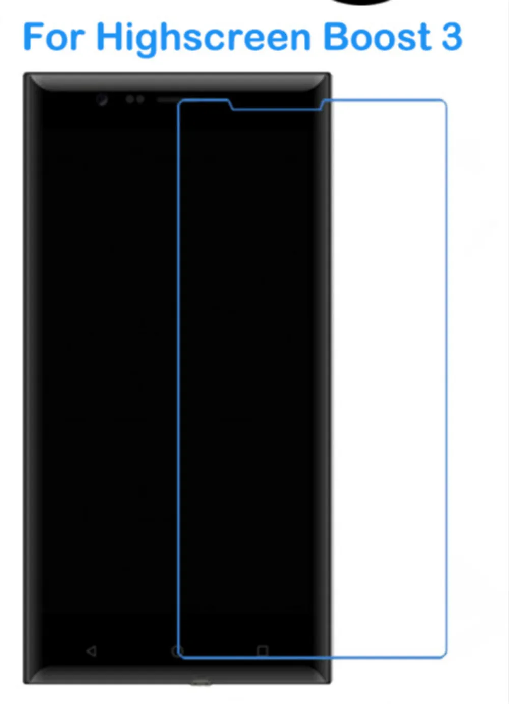 

2PACK For Highscreen Boost 3 7H Super Anti-shock Soft TPU Screen Protector Explosion-Proof Protection LCD Screen Film for boost