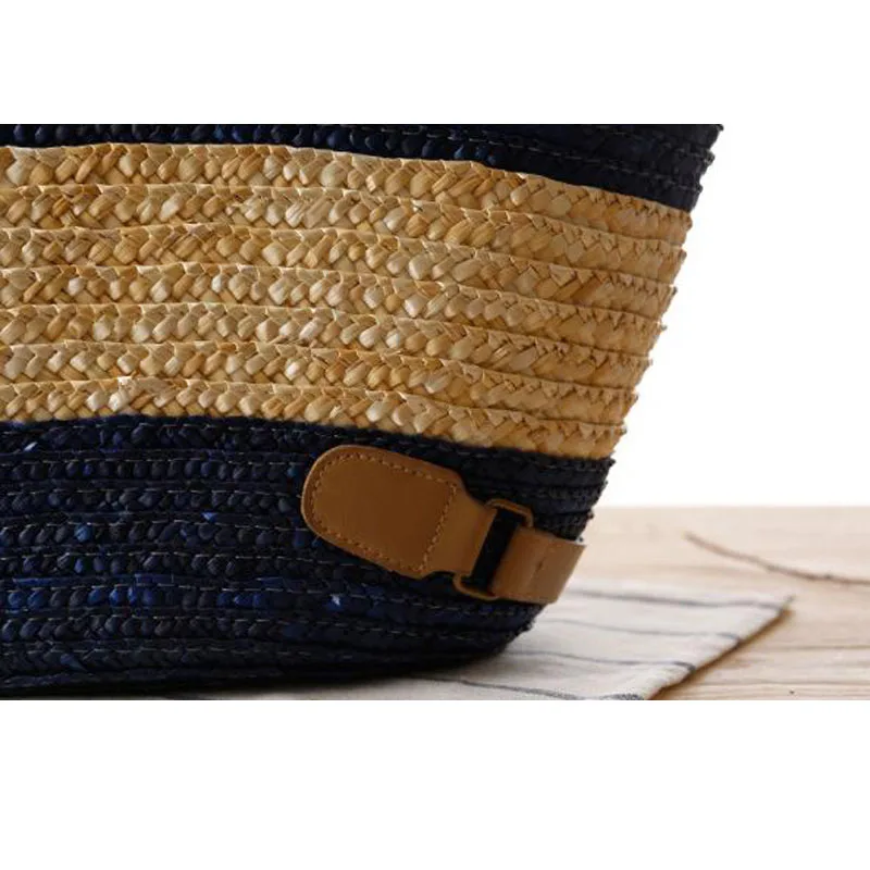 Пляжная сумка высокого качества на лето большие соломенные сумки ручной работы