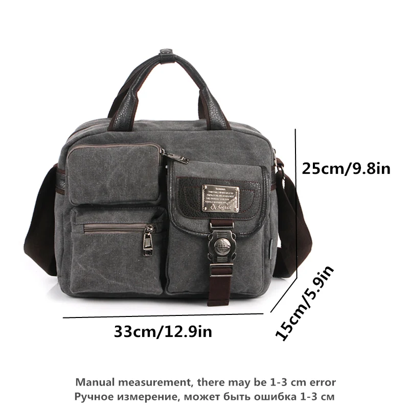 2018 холст Для мужчин сумки моды человек Crossbody плеча сумочку Курьерские мужские