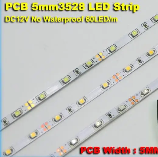Светодиодная лента светильник s RGB SMD3528 12V гибкая светодиодная не