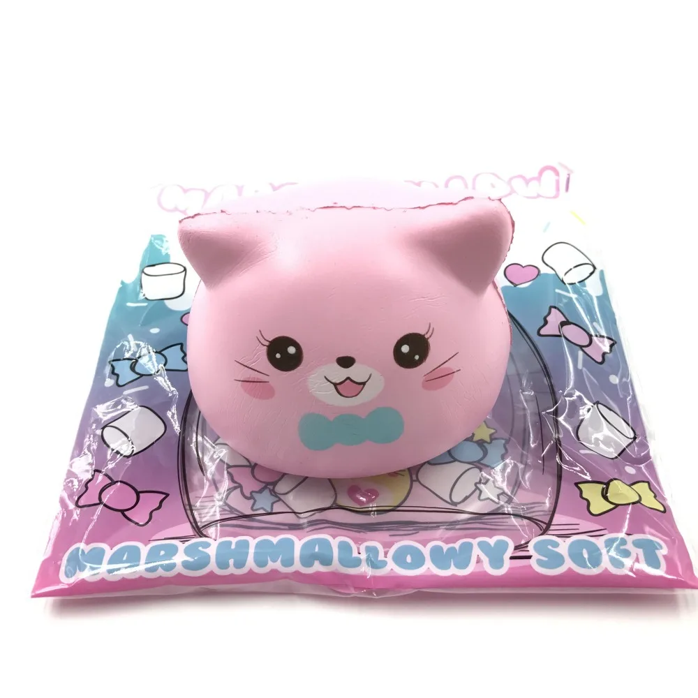 Оригинальные maru marshmallow котята мягкий аромат медленно поднимающийся мягкий Kawaii Squishies детские игрушки подарок