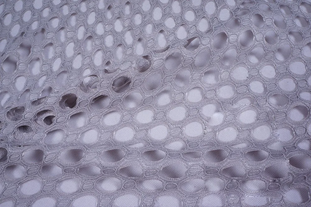 Высококачественная африканская кружевная ткань в горошек химическое кружево