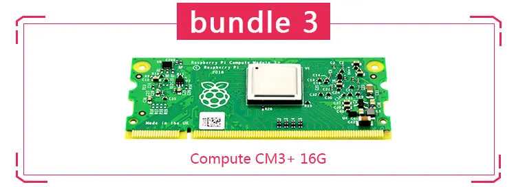 Raspberry Pi компьютерный модуль 3+ LITE/8G/16G/32G CMIO плата V3 CM3+ комплект платы
