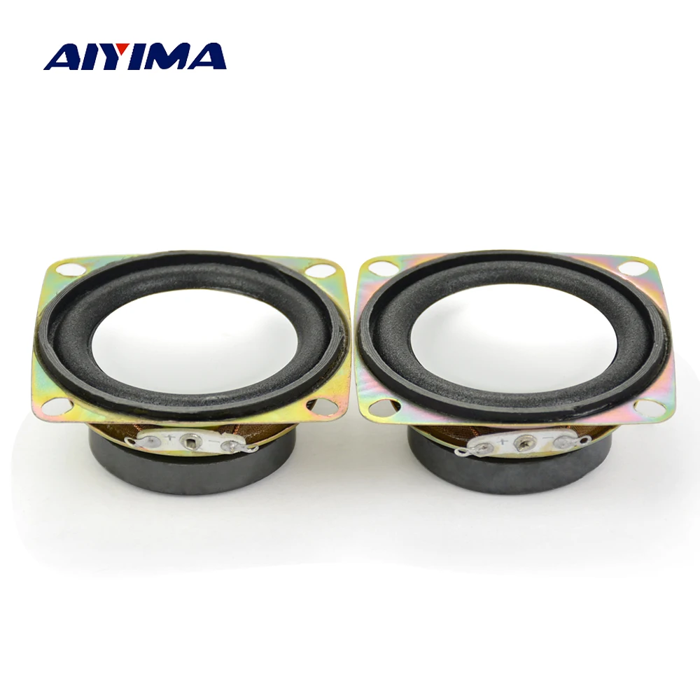 Aiyima 2 шт. дюймовый звуковой динамик 4Ohm 3 Вт полный спектр громкий аудио DIY |