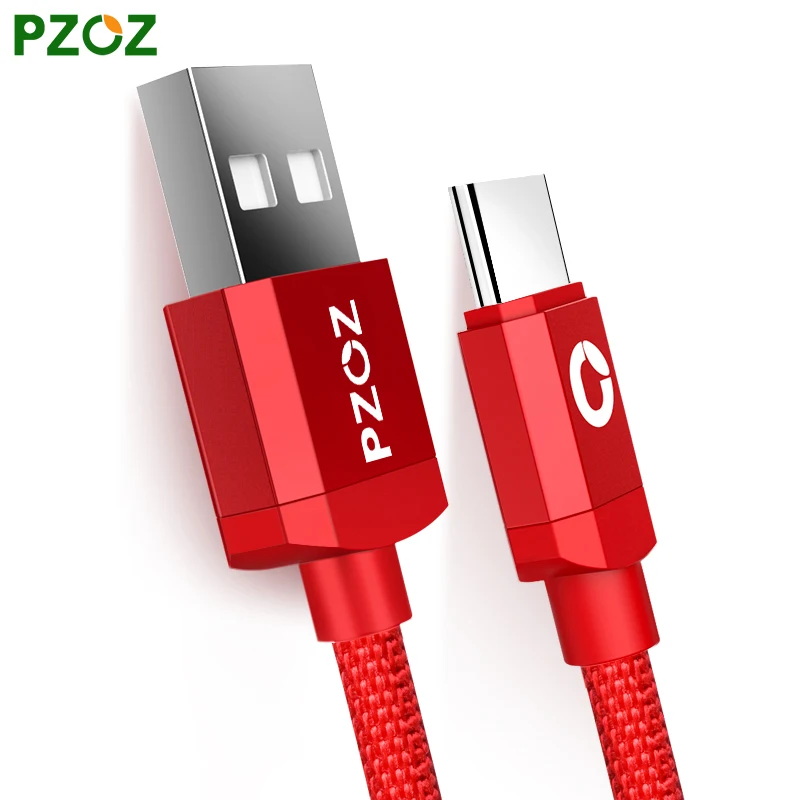 Usb кабель PZOZ type c для быстрой зарядки usb 3 1 дюйма быстрое зарядное устройство samsung s8