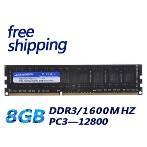 kembona desktop ddr3 8gb ram memory 1600mhz 8g memory module desktop work for all motherboard free global shipping