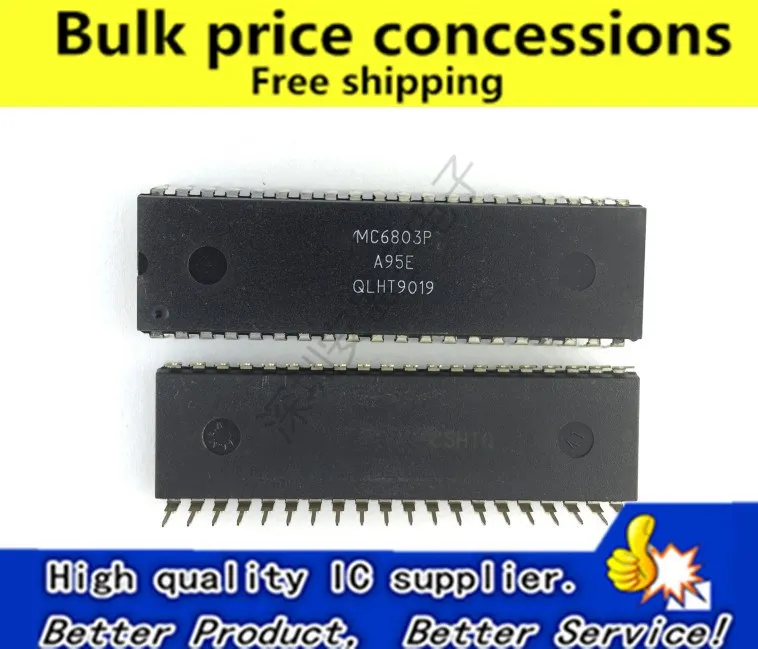 10 шт./20 шт./IC новый оригинальный MC6803P MC6803 MC6803CP DIP-40 | Электроника