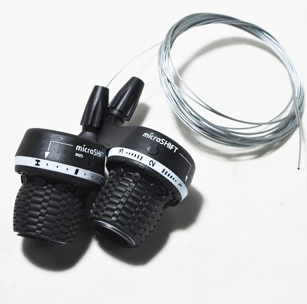 Microshift 18 21 24 S поворотная ручка Шестерни весла туда и обратно 3X6/7/8 Скорость твист переключения передач велосипед механизм переключения передач