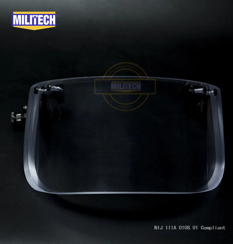 MILITECH NIJ IIIA 0108,01 3A Пуленепробиваемый щит для ACH fast Тактический шлем пуленепробиваемый козырек пуленепробиваемые маска для шлемов
