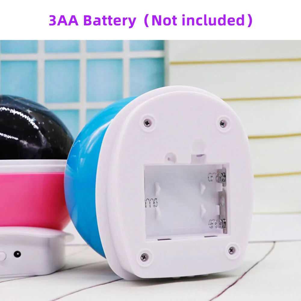 Вращающийся Ночной светильник RGB Светодиодный проекционный светильник с единорогом USB 5 В питание от аккумулятора звездное небо Звезда проектор настольная лампа для ребенка подарок