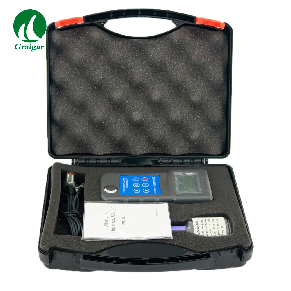 Цифровой UM6500 ультразвуковой измеритель толщины зонд с автоматической нулевой