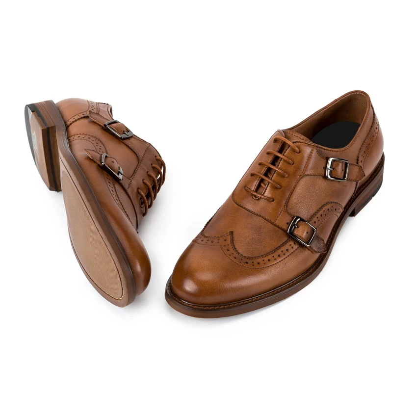 Винтажные мужские оксфорды из натуральной кожи в британском стиле туфли на