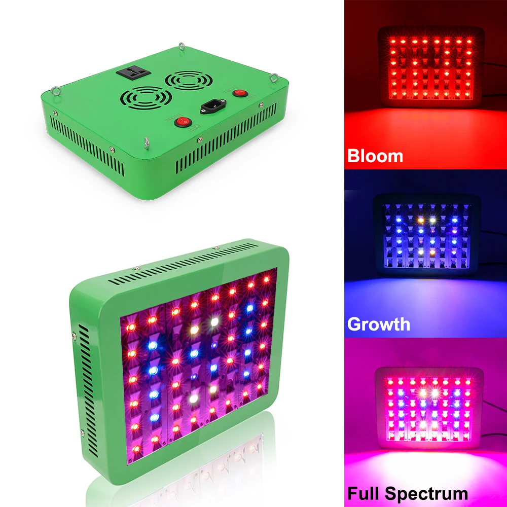 LED Grow Light 300W Panel Phytolamp Hydroponic Light Full Spectrum Plant Lamp for Indoor Greenhouse Grow Tent Flowers Vegs