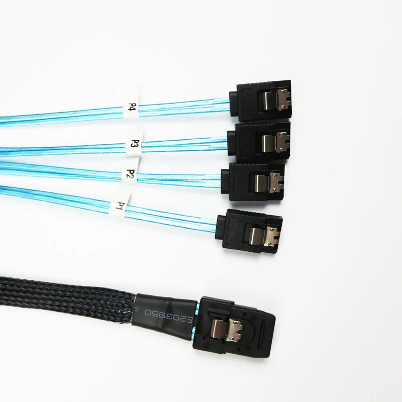 Внутренний мини Кабель SAS 4 контактный 7pin SATA 3 0 6 50 см 5 10 см|sata 3.0|mini sasbreakout cable |