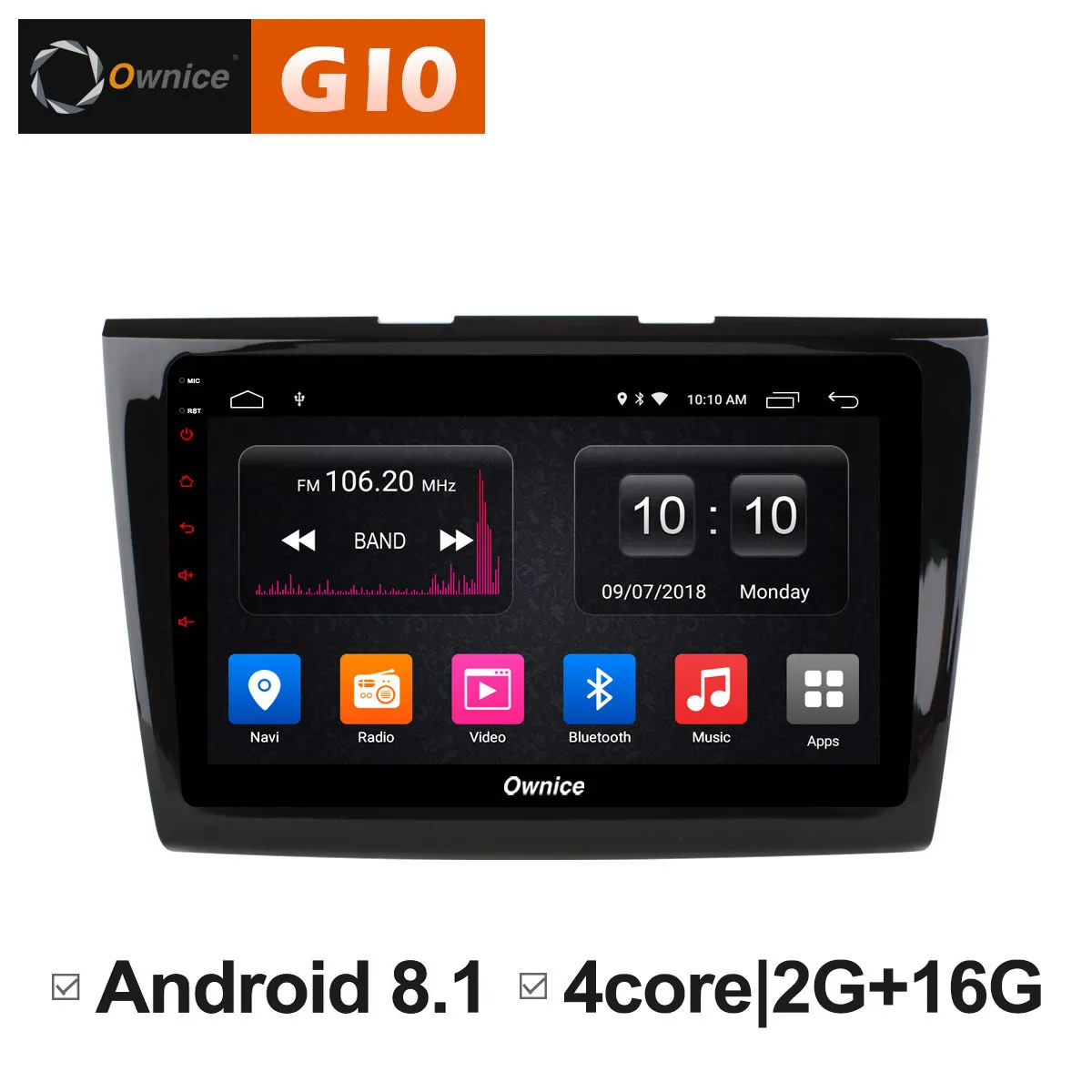 Ownice C500 + G10 Octa 8 core android 1 2G RAM dvd-gps-навигация для FORD TAURUS 2015-2017 Поддержка DAB CarPlay 4G SIM |