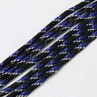 MediumBlue 4 MM Rock шнуры для альпинизма, футболка из полиэстера и полипропилена Paracords для самостоятельного изготовления ювелирных изделий Выводы; около 100 м/расслоение; 420~ 500 г/пучок - Цвет: MediumBlue