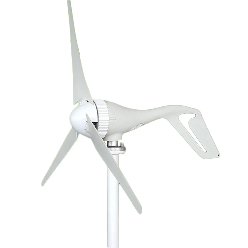 

400W Wind Turbine Generator with Wind Battery Charge Controller CE Aluminum alloy turbine shell
