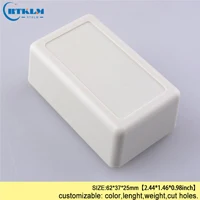 BMD60014-A1 Пластиковые корпуса для электроники чехол 62*37*25 мм ABS пластик diy проект чехол для устройства небольшой корпус управления электроникой - Цвет: BMD60014-A1