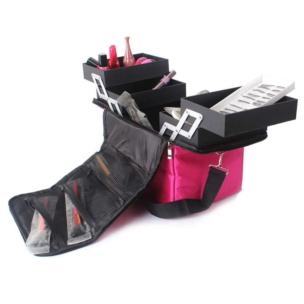 1 шт. высококачественные профессиональные сумки для макияжа коробка хранения
