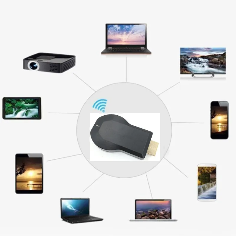 AnyCast M2 Plus Airplay 1080P беспроводной WiFi Дисплей ТВ ключ приемник ТВ-палка Android Miracast для телефона ПК для Chromecast