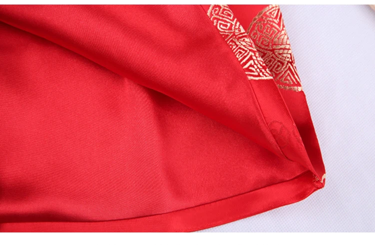 ActhInK/новое пальто для мальчиков Hanfu вечерние костюмы в китайском стиле для мальчиков Детская Новогодняя одежда в китайском стиле традиционное китайское весеннее пальто для мальчиков