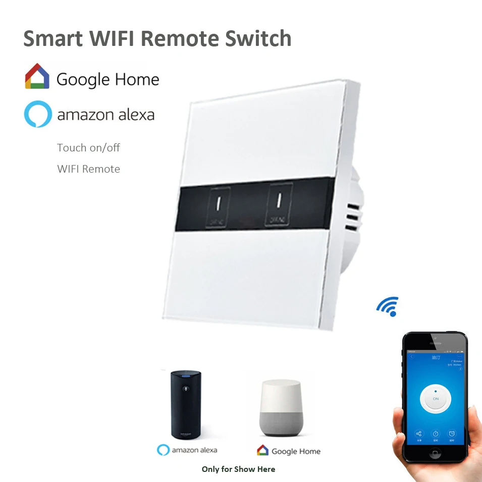 Умный настенный светильник ель Eruiklink с Wi-Fi/приложением/сенсорным управлением 2
