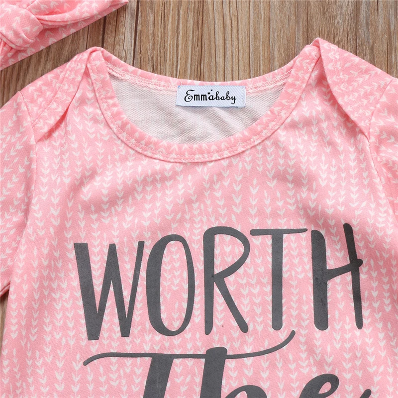 Детские Одна деталь для новорожденных хлопок Комбинезоны малышек с длинным