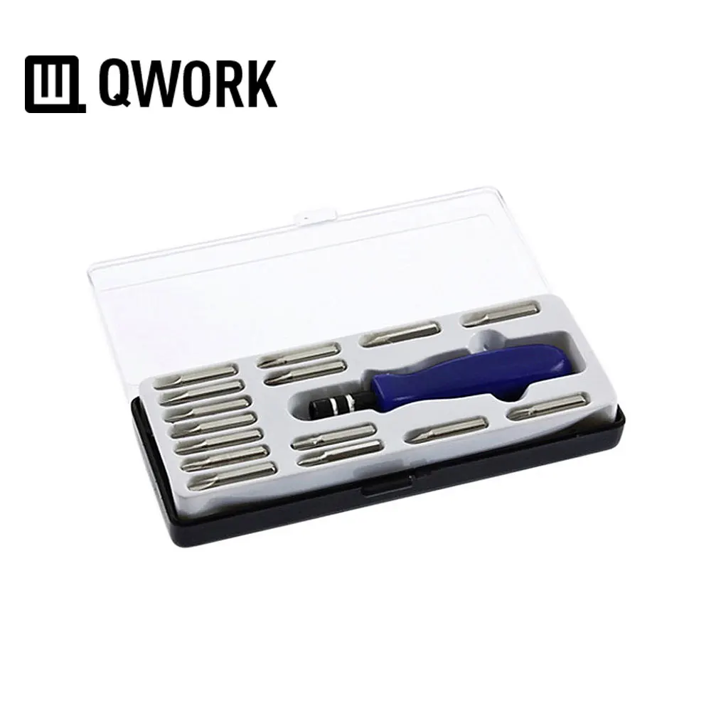 

Набор отверток QWORK 16 в 1 для ремонта телефонов ноутбуков компьютеров
