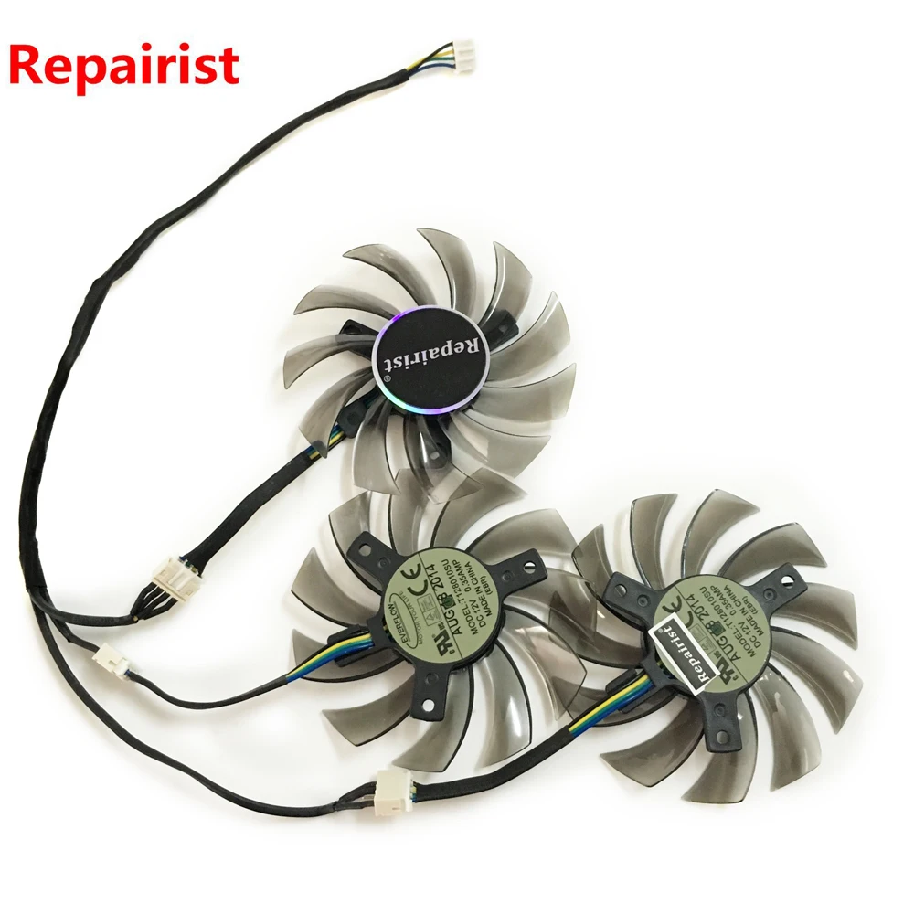 3 шт./компл. PLD08010S12HH T128010SU HD7950 HD7970 охлаждающий вентилятор GPU для GIGABYTE GV-R795UD-3GD GV-R795WF3 GV-R797OC-3GD видео карта охлаждения