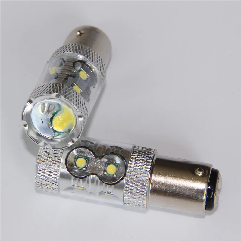 1 шт * высокая Мощность S25 1157 P21/5W 10 smd чип диод лампочка светодиодное освещение