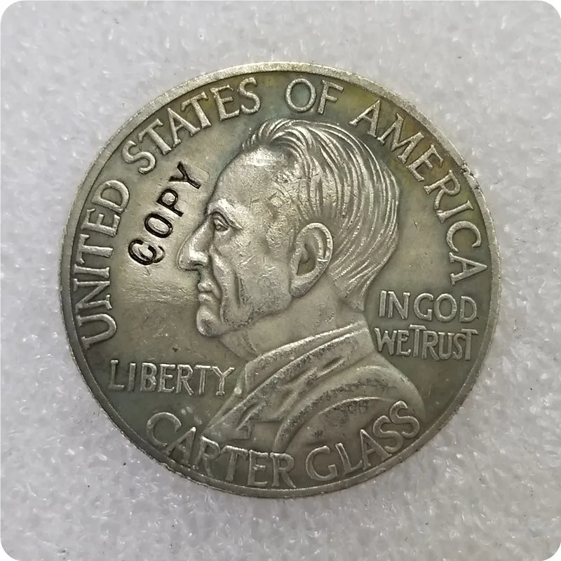 Памятные монеты 1936 Lynchburg на половину искусства памятные монеты-копия мерка -