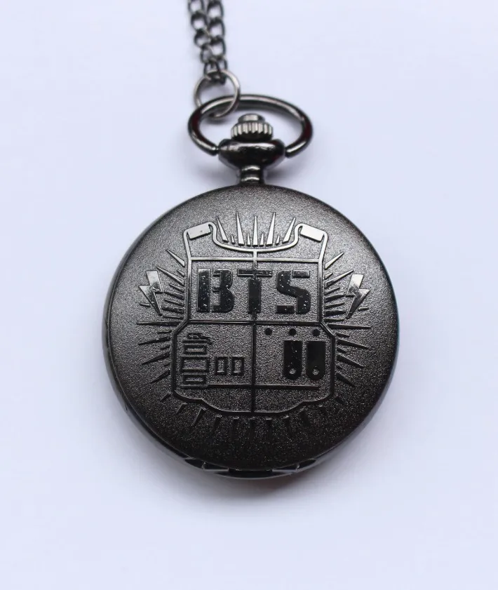 Античные кварцевые карманные часы BTS аналоговые в виде кулона с цепочкой мужские