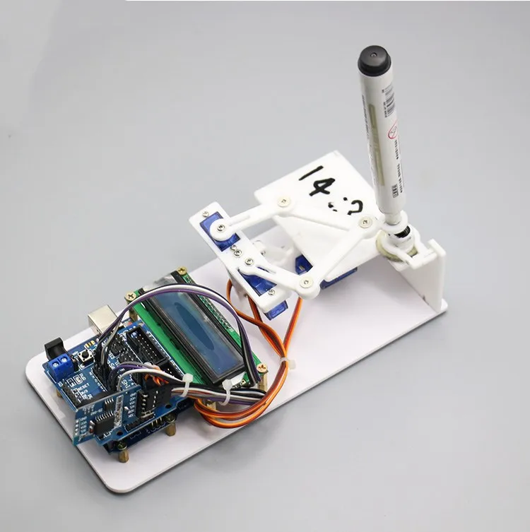 Plotclock манипулятор черчения и пишущий робот arduino наборы|Игровые фигурки