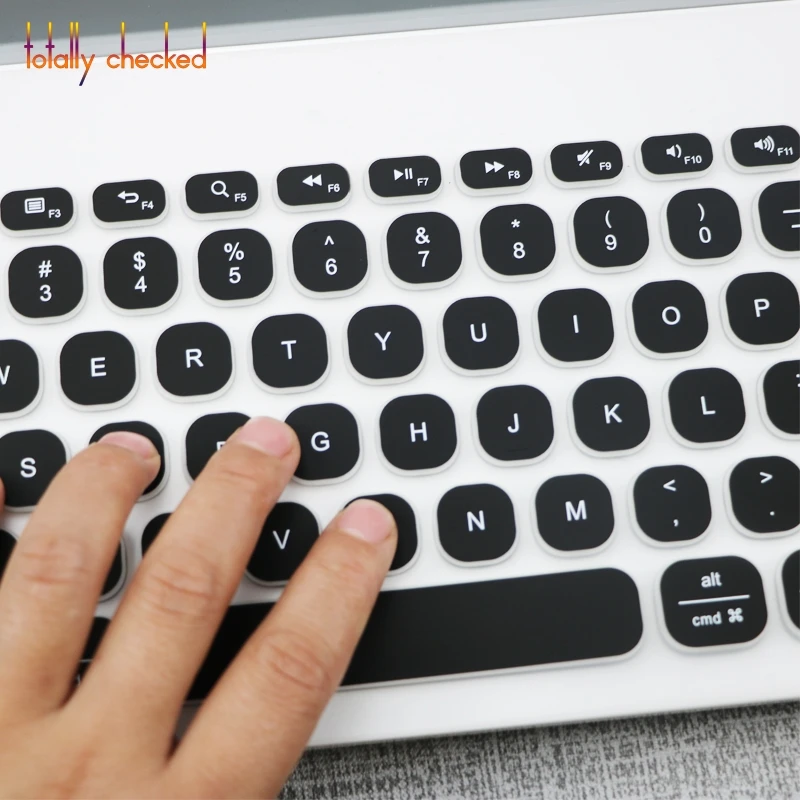 Защитная крышка для клавиатуры для logitech K480, Bluetooth, многофункциональная клавиатура, силиконовая, Пылезащитная, беспроводная, настольная, Пылезащитная пленка