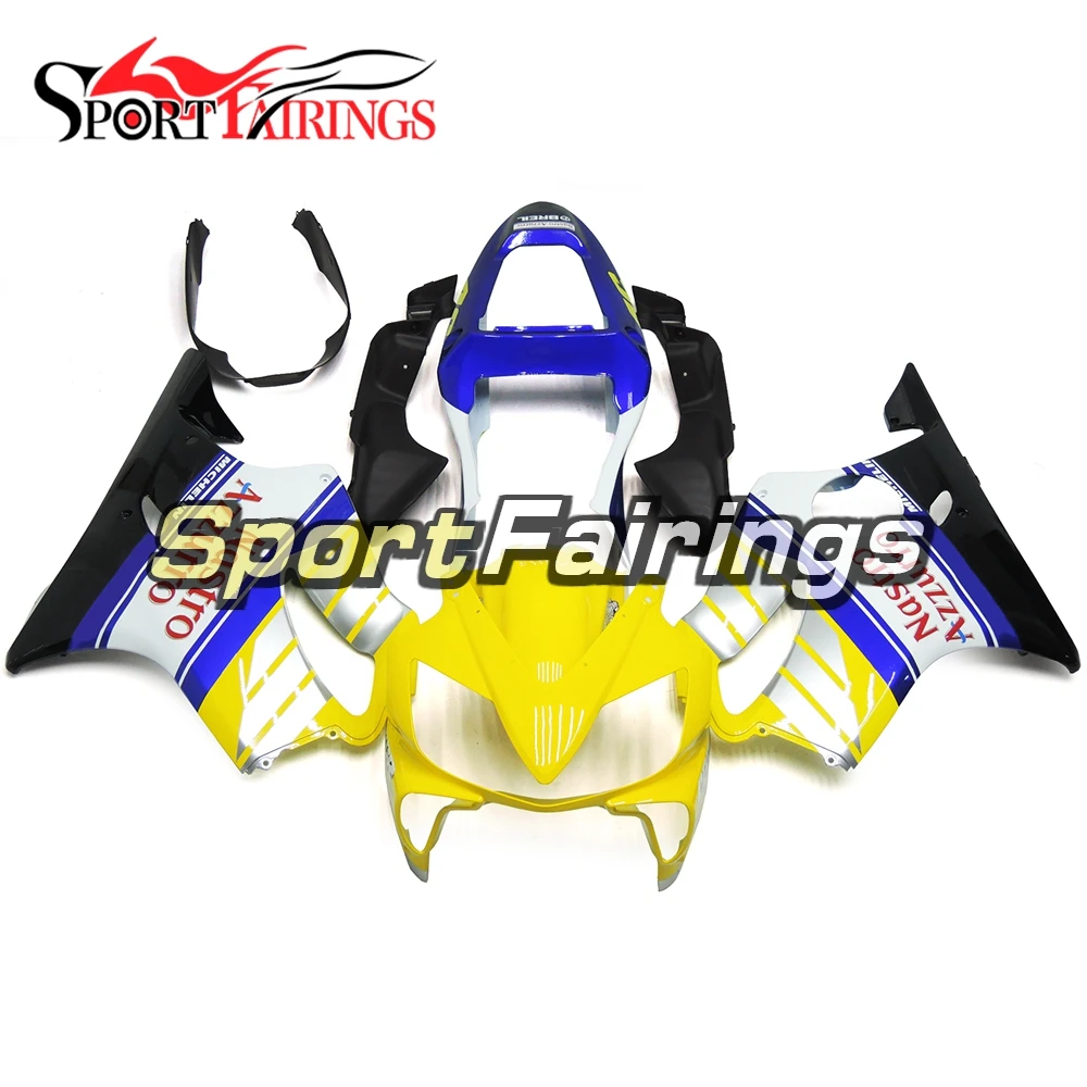 

Motorcycle Injection ABS Plastic Fairing Kit For Honda CBR600 F4i 01 02 03 Year 2001 2002 2003 Yellow Blue Sportbike Bodyworks